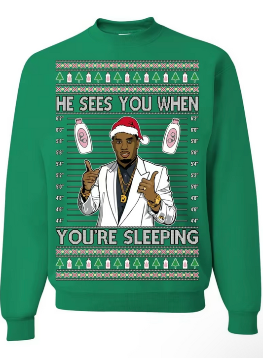 Diddy Christmas Sweater